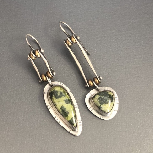 L'Éclat Dissymétrique - Pendants Le Maillard Cuivré