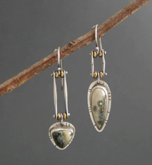 L'Éclat Dissymétrique - Pendants Le Maillard Cuivré – Image 3